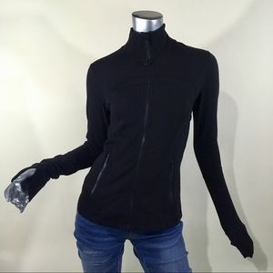 LuLuLemon Define Full Zip Up Jacket Size 6 Black